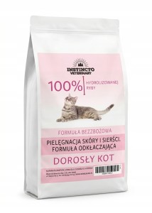 Instincto Karma dla kotów Peptide+ Skin&Hair Hairball łosoś 1.5kg